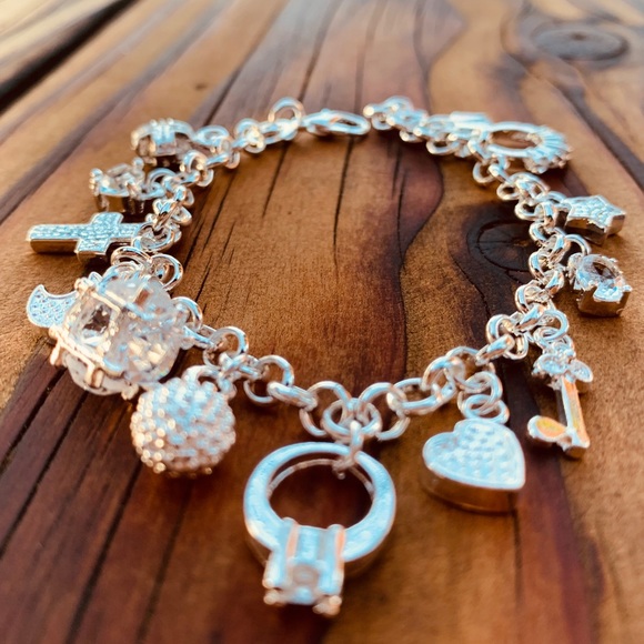 BEST WISHES ♡ Silver Bracelet GIFT - Picture 5 of 10